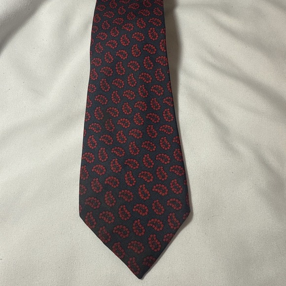 HUGH PARSONS ENGLAND 100% SILK TIE  NECKTIE MADE IN LONDON - Picture 1 of 3